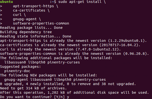 apt-get install packages ubuntu