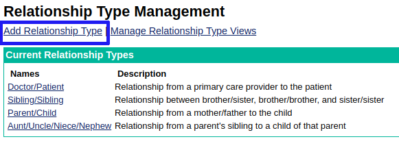 create a relationship type