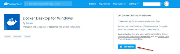 downloading docker