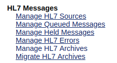 HL7 messages